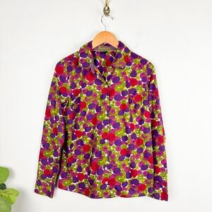 Boden Multicolor Floral Button Down Shirt